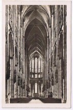 Germany Postcard Koln Cologne Rhine Dom Inneres - $2.96