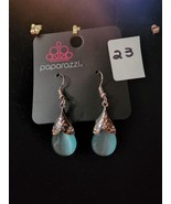 Paparazzi Spring Dew Blue Earrings - Discontinued - £3.91 GBP