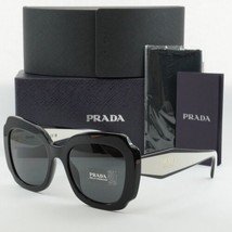 PRADA PR16YS 09Q5S0 Black/Grey 52-19-140 Sunglasses New Authentic - £180.15 GBP
