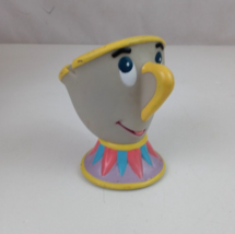 Vintage 1992 Disney Beauty And The Beast Chip 4.5&quot; Hand Puppet Pizza Hut Toy - £7.74 GBP