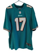 NFL Miami Dolphins Ryan Tannehill # 17 Nike On Field Jersey Stitched Mens Size L - £43.58 GBP