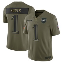 Jalen hurts 2025 salute to service philadelphia eagles olive jersey main thumb200