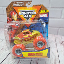 Spin Master Monster Jam Marvel Series 1 Iron Man 1:64, New Sealed  - £9.74 GBP