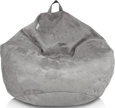 Delmach Bean Bag Chair Cover (No Filler) | Bird&#39;S Nest Shape | Adult Size | - $683.31 MXN