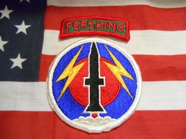 US ARMY 56TH FIELD ARTILLERY COMMAND BDE WITH PERSHING TAB COLOR SSI PATCH - $8.00