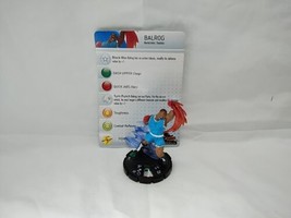 Balrog Street Fighter Heroclix Common With Card - £7.43 GBP