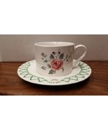 Pfaltzgraff GARDEN TRELLIS Cup &amp; Saucer 938793 - $6.99