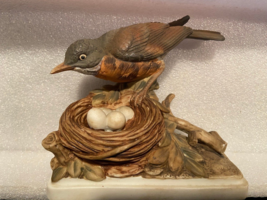 Lefton China 5&quot; Long Robin KW864 Ceramic Figurine *Pre-Owned/No Box* BT3 - £11.97 GBP