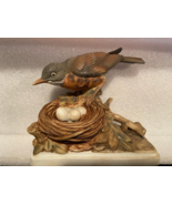Lefton China 5&quot; Long Robin KW864 Ceramic Figurine *Pre-Owned/No Box* BT3 - $21.69 CAD