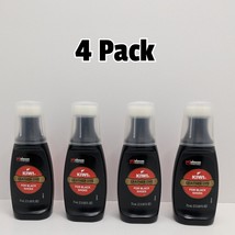 4 Pack Kiwi Leather Dye Restorer Black 2.5oz w/ Applicator Shoes Bags Fu... - $521.54 MXN