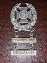Vietnam Era Army Expert Qualification Badges (Machine Gun,Pistol-M) - $19.80