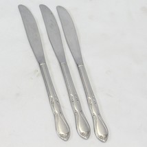 Oneida Homestead Dinner Knives 8 1/4&quot; Simeon L George H Rogers Lot of 3 - £7.46 GBP