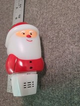Vintage Christmas Nightlight Decorative Plug-in Santa Claus Works Auto o... - $4.75
