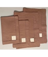 Sferra Festival NUTMEG Linen 2 Dinner Napkins/2 Placemats (4 PC) Hemstit... - $42.90