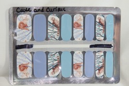 Nail Polish Strips (New) Cute And Curious -16 Strips - Fun &amp; Easy To Use! - £8.70 GBP