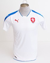 Puma Cell Czech Republic White Short Sleeve Replica Soccer Jersey Men&#39;s NWT - $99.99