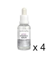 Apolosophy Active+ Vitamin C Serum 4-pack (4x30 ml) - Scandinavian Skincare - $106.00