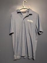 Travis Mathew Men’s Polo Shirt Large Blue Sonoma Raceway Racing Golf Work - $15.84
