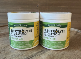 (2) Nature's Truth Electrolyte Hydration +B Vitamins Powder Mix Lemon - ... - $19.79