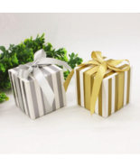 50pcs wedding Gift Boxes,Wedding Favors boxes,Square gift packaging boxes - $19.00