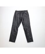 Vintage 90s Streetwear Womens 14 Petite Faded Leather Motorcycle Pants B... - $1,440.34 MXN