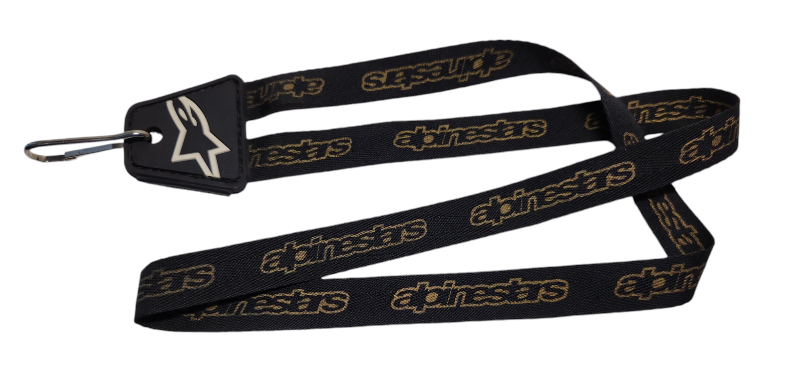 ALPINESTARS Neck Lanyard Gold Black 14&quot; - $8.91