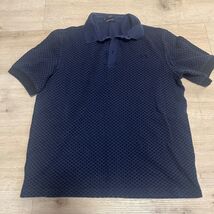 Fred Perry Polo Polka Dot Sz M Mens Blue Black Portugal Punk Oi! GBH Rancid - $35.56