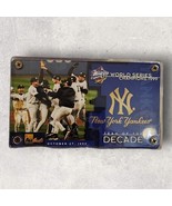 New York Yankees World Champions Team Of The Decade Gold Signature Card ... - €85,62 EUR