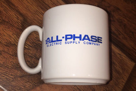 All-Phase Electric Supply Company Vindage Made In England Mug - $15.80