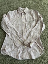 Toggi Women&#39;s Shirt UK 10 Multi Cotton with Elastane Basic Pink Button Up - $18.69