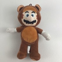 Nintendo Super Mario Bros 9” Plush Stuffed Animal Toy Tanooki Power Suit... - £19.37 GBP