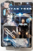 Star Trek 1996 Playmates First Contact Commander William T Riker Action ... - £10.23 GBP