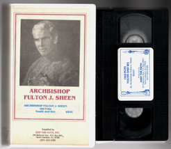 Archbishop Fulton J. Sheen VHS - Old Pots, Youth and Sex - $18.00