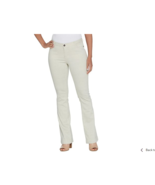 Peace Love World Railroad Stripe Boot Cut Pants Kale Size 6, A307402 - $320.64 MXN