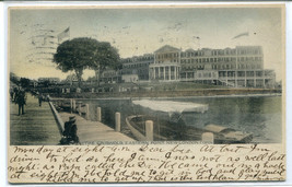 The Griswold Hotel Eastern Point New London Connecticut 1907 postcard - £5.53 GBP