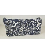 Retired Vera Bradley Knot Just a Clutch Twirly Birds Magnetic Blue/White... - €25,46 EUR