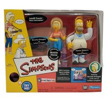 The Simpsons Lurleen Lumpkin &amp; Colonel Homer Intelli-Tronic Exclusive Figures  - £31.50 GBP
