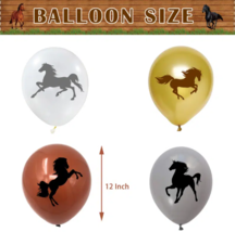20 pieces Horse Balloons Animal for BirthdayParty image 2