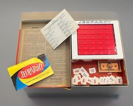 Vintage Retro Collectible Jeopardy 1964 Board Game 4th Edition - COMPLET... - $10.44