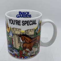 Vintage 99” Bush Gardens Williamsburg Va You’re Special Coffee Cup Mug  - $10.39