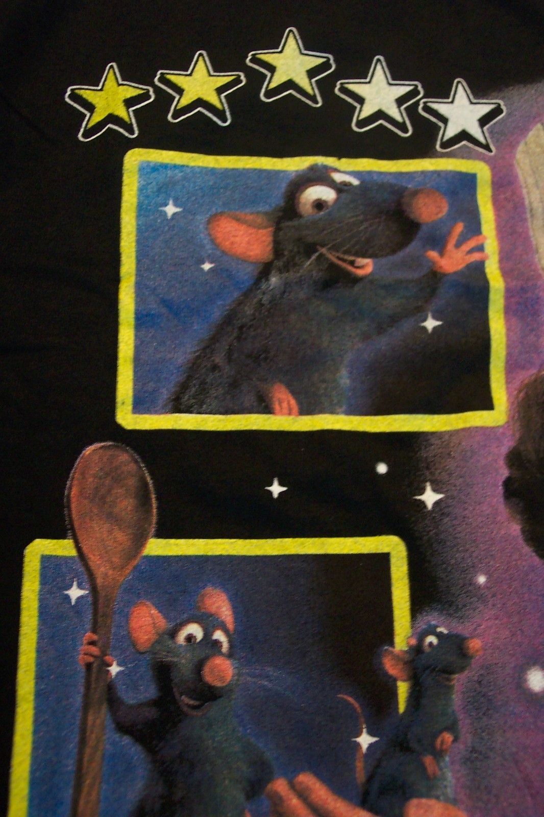 Walt Disney Pixar RATATOUILLE Remy Little Chef T-shirt MENS LARGE NEW w/ TAG Item image 3