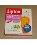 LIPTON ICE TEA – TROPICAL PUNCH - BOXED TEA MIX RARE VINTAGE 1960s or 19... - €8,72 EUR