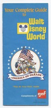 1975 GAF Walt Disney World Guide book - £38.17 GBP