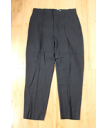 Vince M Black Viscose Stretch Crop Easy Pull On Pants - £31.61 GBP