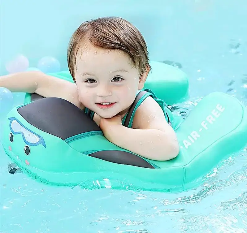 Baby Swimming Ring Safety Non-Inflatable Float Lying Infant Kids Swim Pool - £64.73 GBP+
