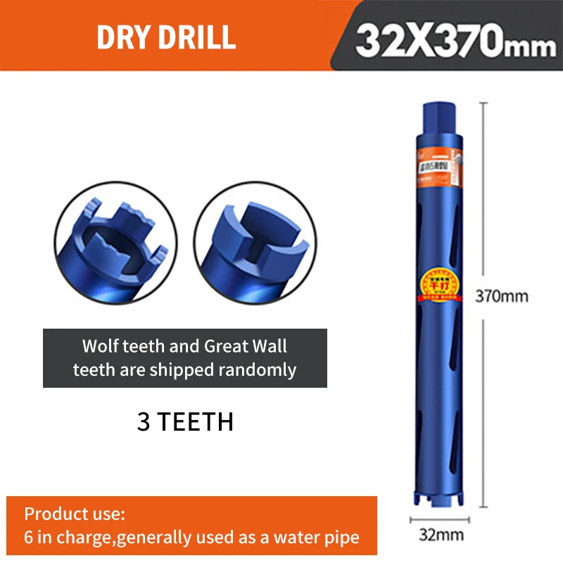 Greener 32-76mm  Core Drill Bit Wall Concrete Perforator Masonry Drilling Length - £283.88 GBP