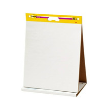 3M 563R POST IT SUPER STICKY TABLETOP EASEL PAD 20IN X 23IN X .5IN SINGL... - $62.34