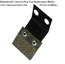 Diamabrush 25 Grit Replacement Blades (16)  Concrete Prep Tool  - $420.00