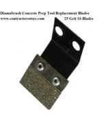 Diamabrush 25 Grit Replacement Blades (16)  Concrete Prep Tool  - €367,48 EUR