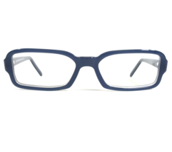 Emporio Armani Eyeglasses Frames 656 485 Blue Rectangular Full Rim 50-16... - $74.59